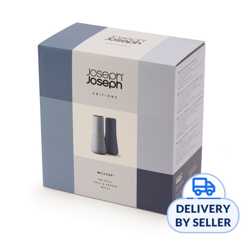Joseph Joseph Milltop Salt and Pepper Set-Sky Editions 1 S
