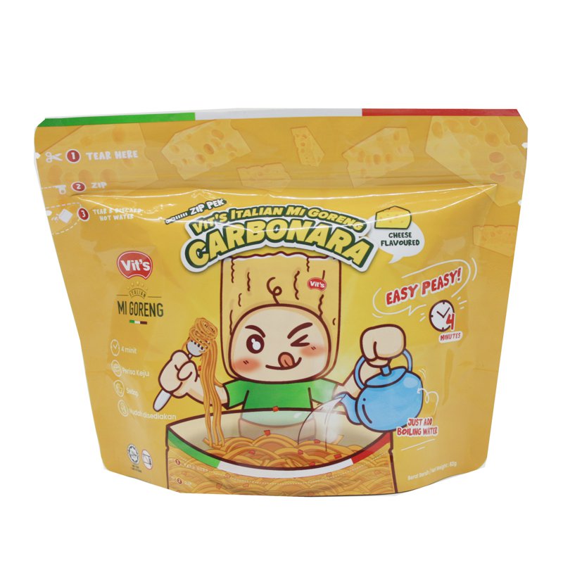 VIT'S Italian Mi Goreng Carbonara Zip Pack (Cheese Flavoured)