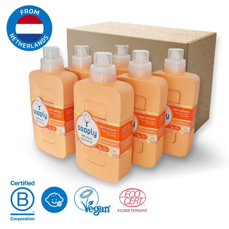 Soaply Fabric Softener Sandalwood and Peach Bulk Buys