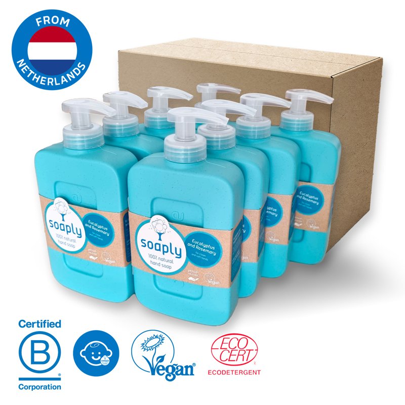 Soaply Hand Wash Eucalyptus and Rosemary Bulk Buys