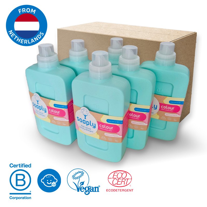 Soaply Laundry Detergent Colour Magnificent Magnolia Bulk Buy