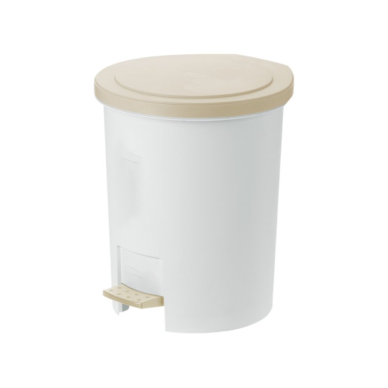 Inochi Kawa Round Pedal Bin Beige