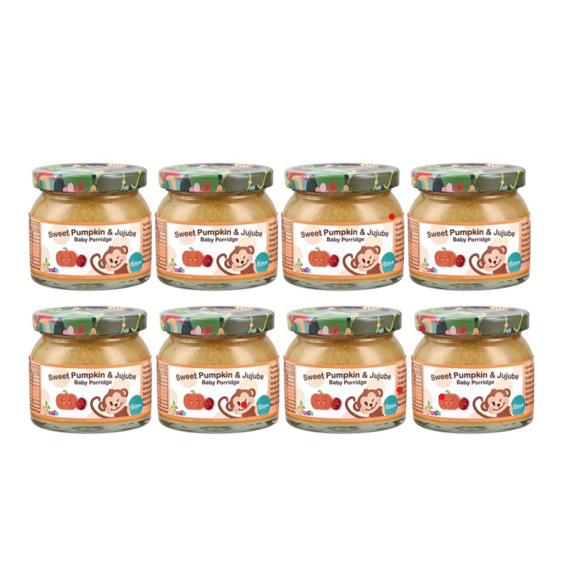 Eusik Baby Rice Porridge - Sweet Pumpkin & Jujube, 6mths+
