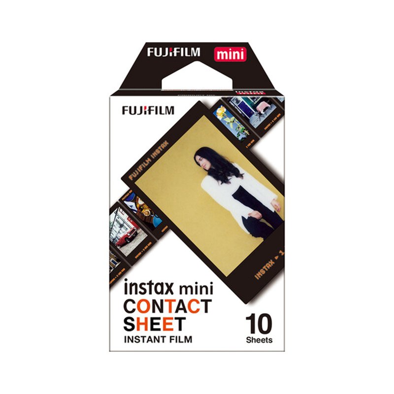 Fujifilm Instax Mini Film Contact Sheet 1 S