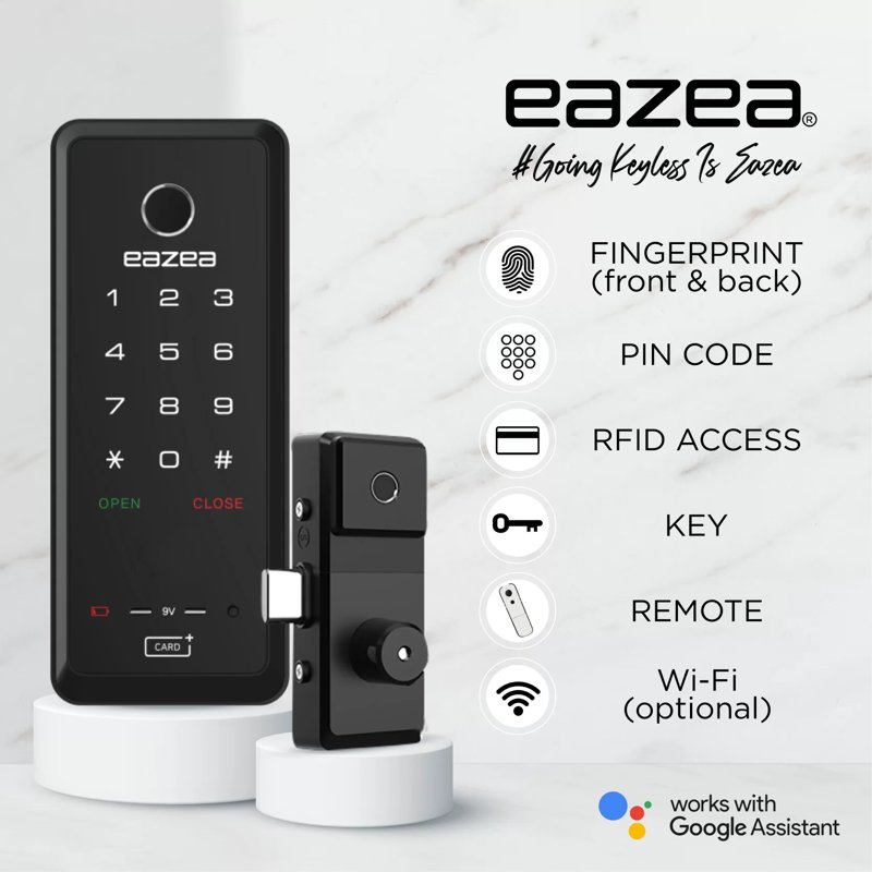 Eazea Duo-G Digital Gate Lock 1 S