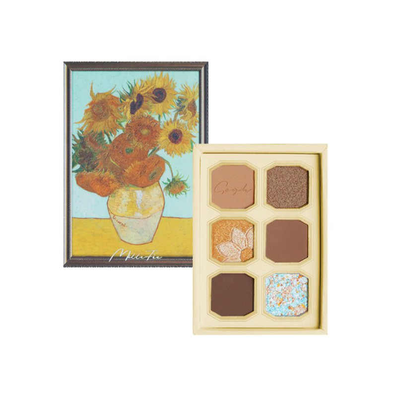 MilleFe Painting Eyeshadow Palette 011 Sunflowers