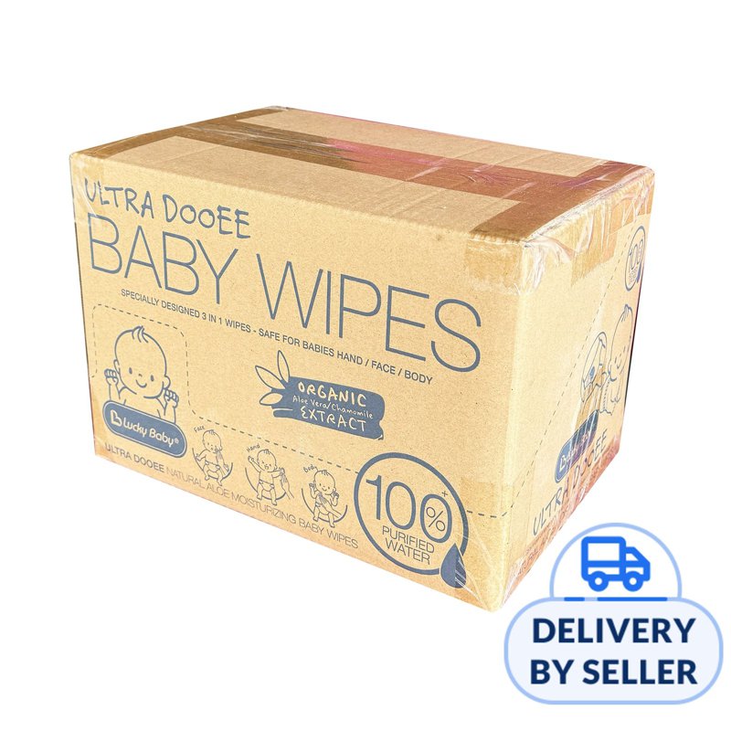 Lucky Baby Ultra Dooee Moisturizing Wipes - Carton 1 S