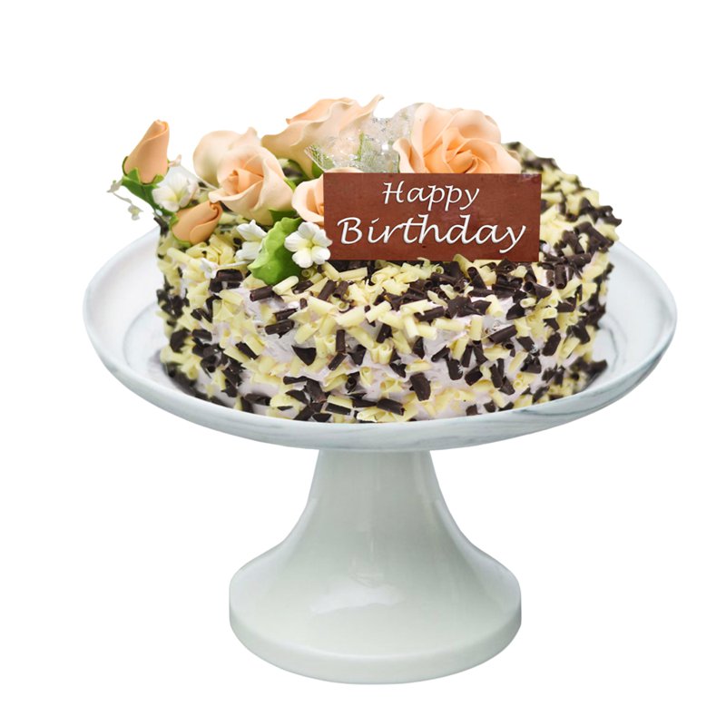Ferns n Petals Chocolate and Vanilla Choco Chip Cake For Birthday