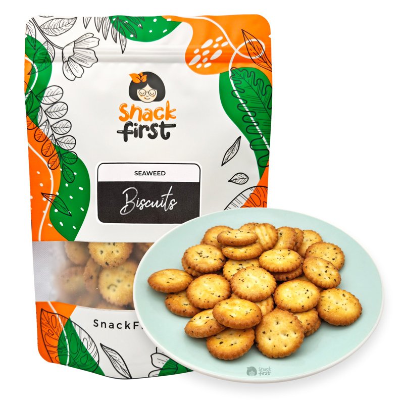 SnackFirst Seaweed biscuits - Kids Snacks Heritage Treats