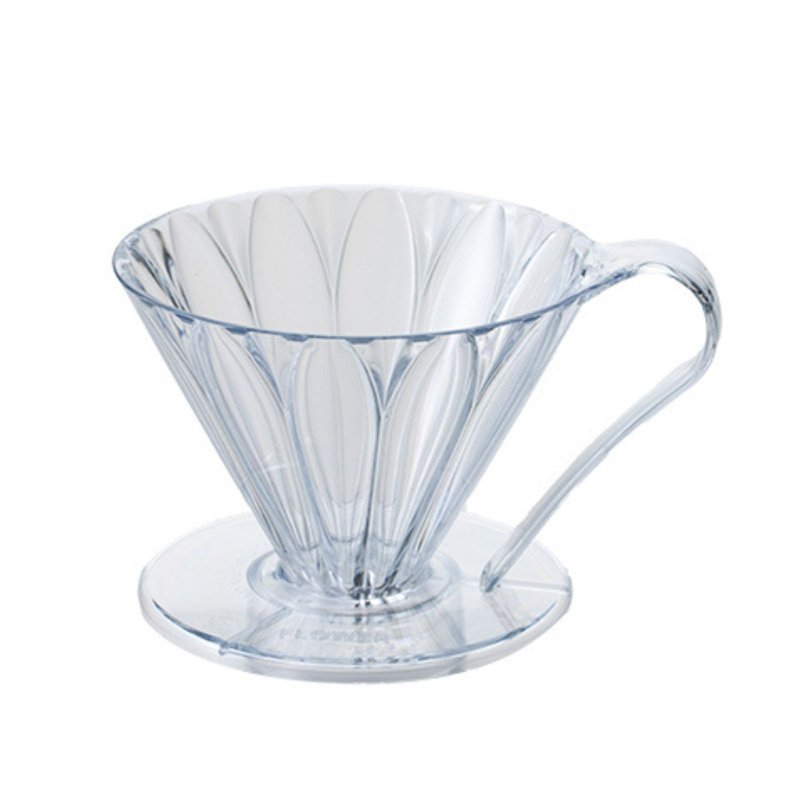 Cafec Tritan Cone-shaped Flower Dripper (Clear) Cup4