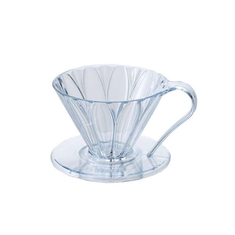 Cafec Tritan Cone-shaped Flower Dripper (Clear) Cup1