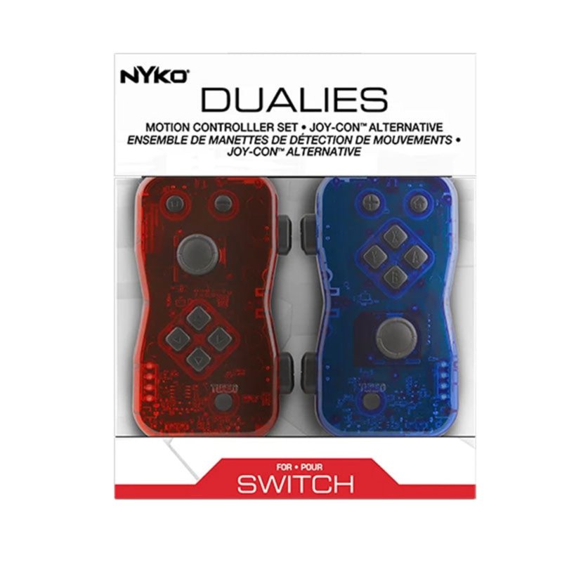 Nyko Dualies for Nintendo Switch - Red/Blue 1 S