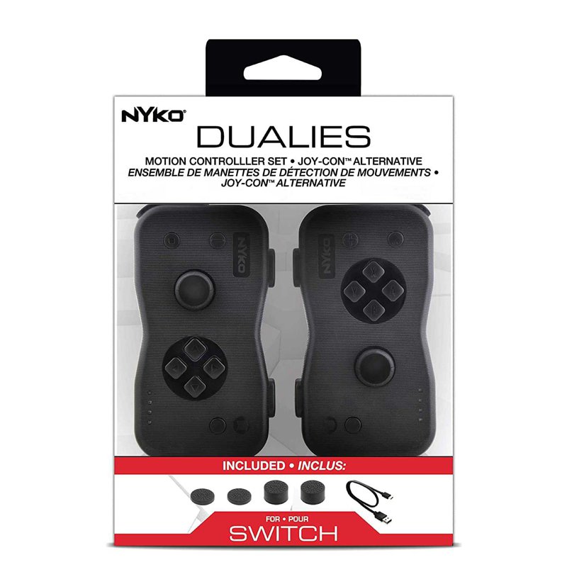 Nyko Dualies (Black) for Nintendo Switch 1 S