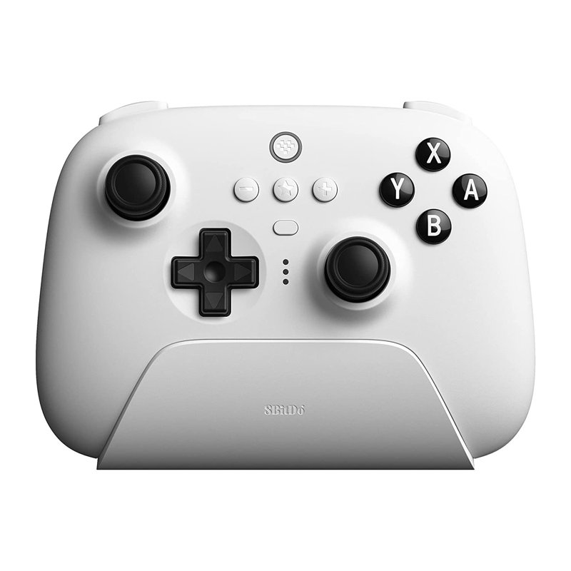 8BitDo Ultimate Bluetooth Controller with Charging Dock White 1 S