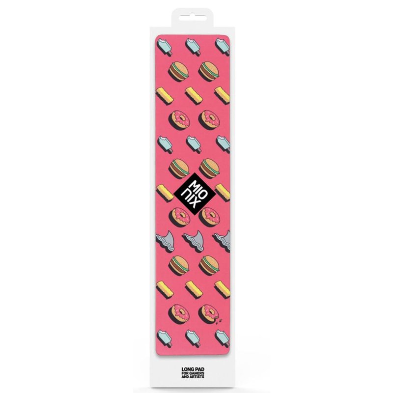 Mionix Long Pad Frosting Wrist Pad or Mouse Pad - Pink 1 S