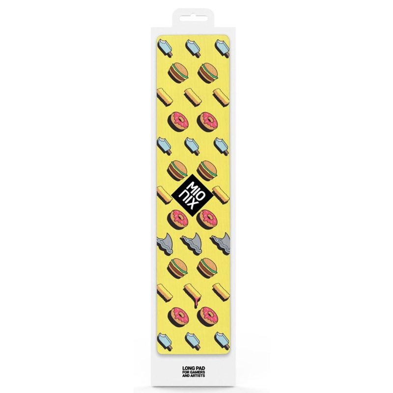 Mionix Long Pad French Fries Wrist Pad or Mouse Pad - Yellow 1 S