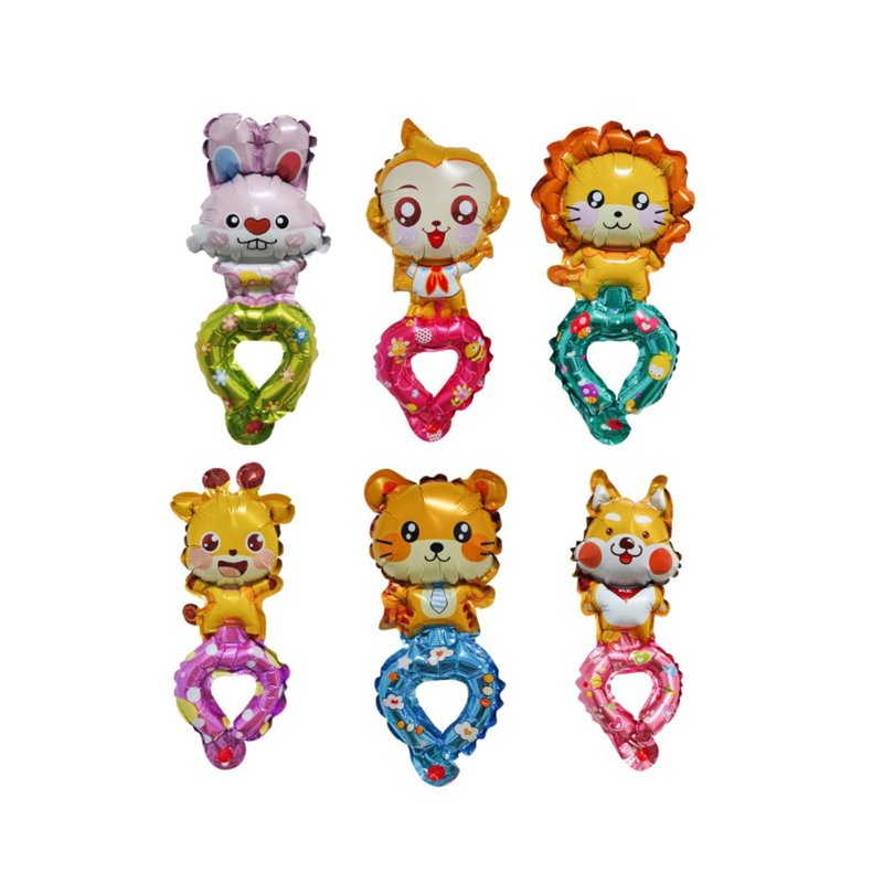 Cozy Nest 18-Piece Children's Bracelet Foil Balloons Set 1 S