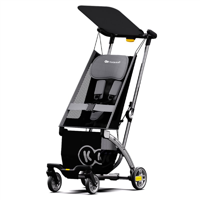 KINDERKRAFT Compact Stroller, KP2, Grey 1 S