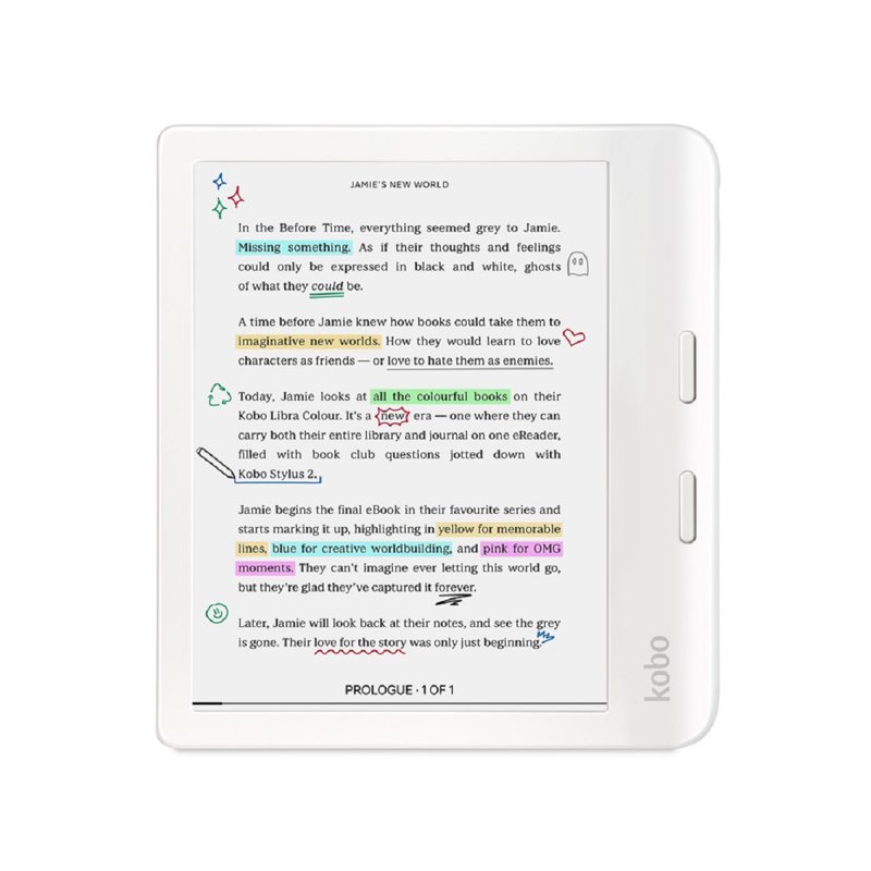 Kobo Libra Colour - White 1 S