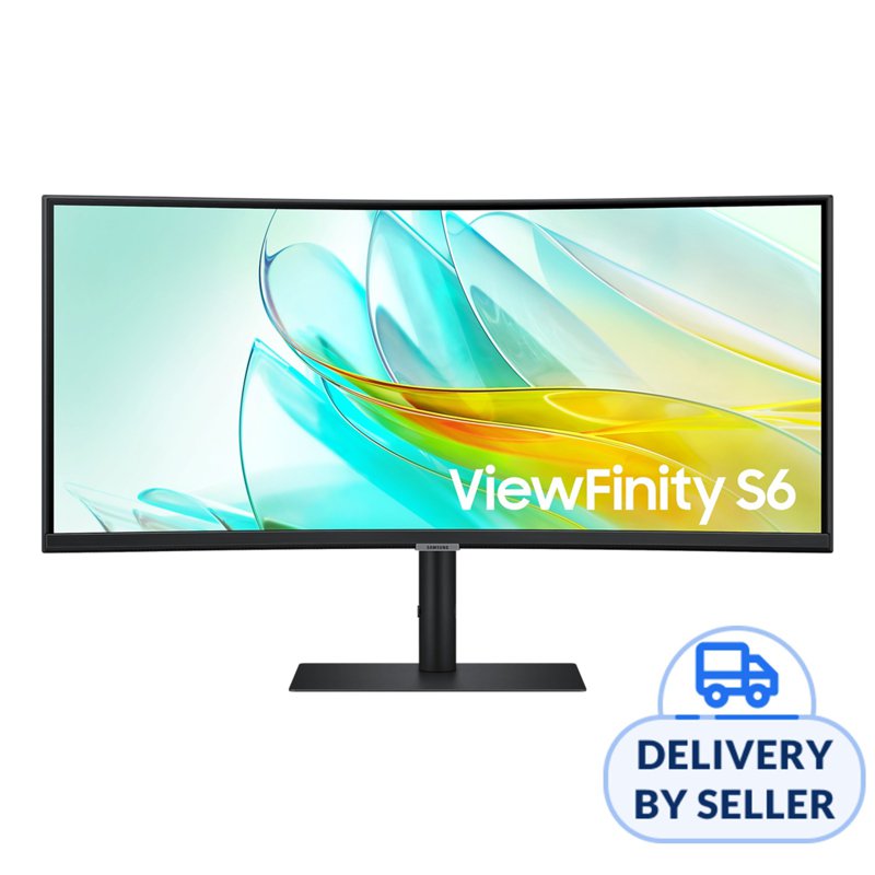 Samsung 34" ViewFinity S6 S65UC WQHD Monitor LS34C650UAEXXS 1 S