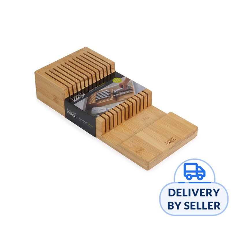 DrawerStore Bamboo Large 2-tier Knife Organiser 1 S