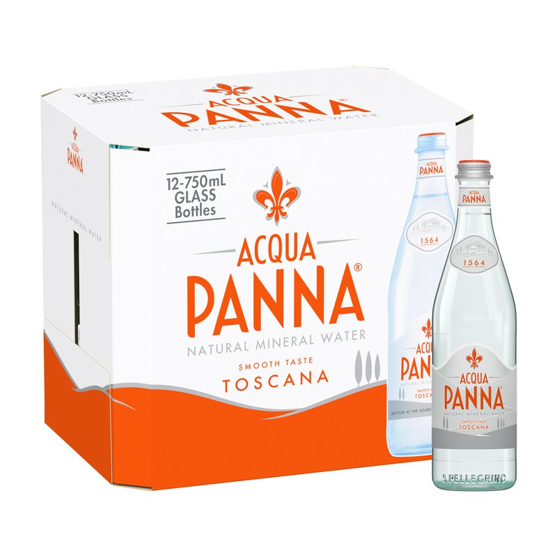 ACQUA PANNA Natural Mineral Water - Glass (Ctn)
