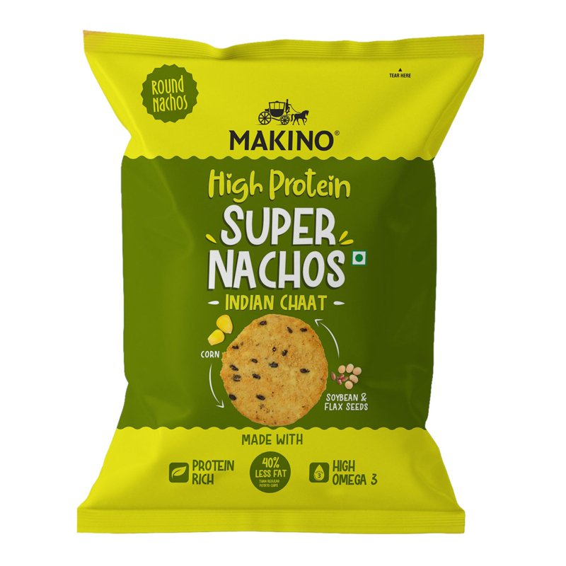 Makino High Protein Super Nacho Indian Chat Made with Corn