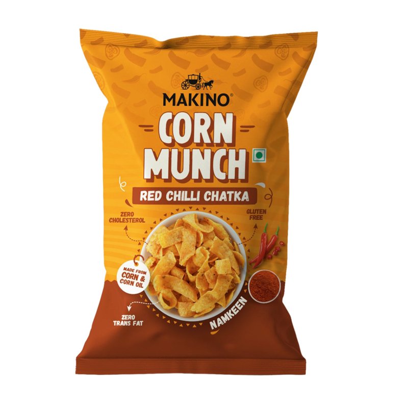 Makino Corn Munch (Red Chilli Chatka)