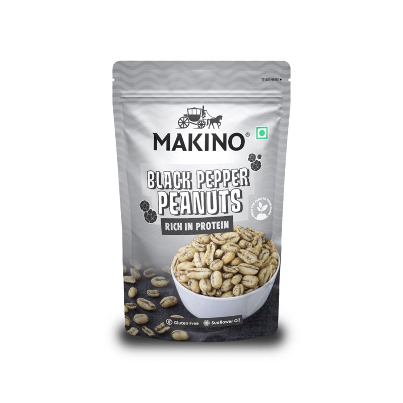 Makino Roasted Peanuts Black Pepper