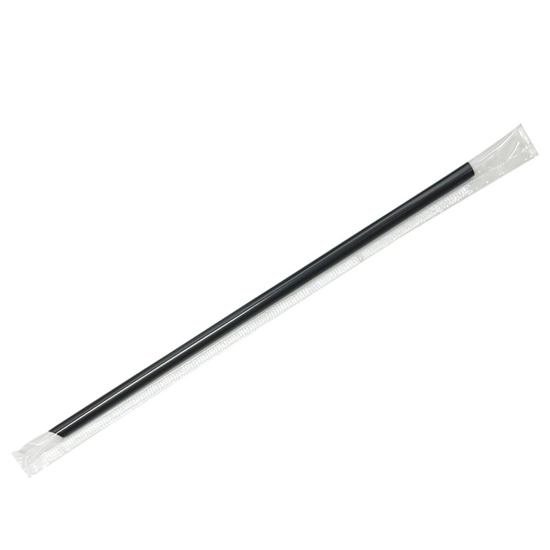 BEST Choice Disposable Black Drinking Straw 25 S
