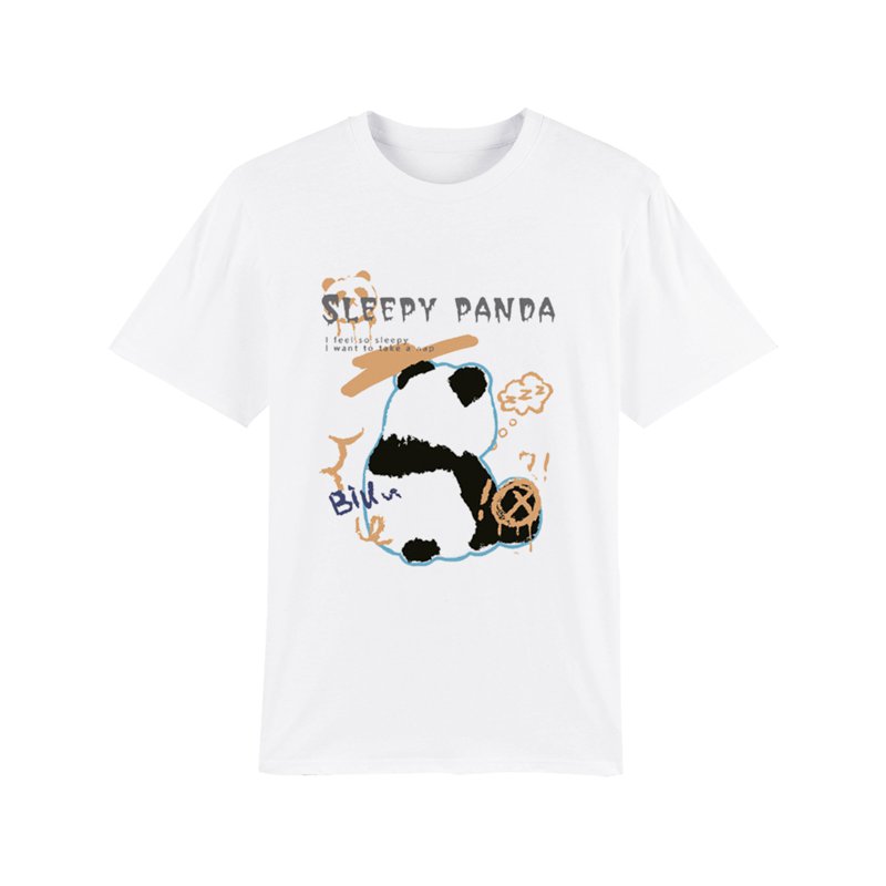 Nine Seven Seven Cute Printed Panda T-Shirt (L)