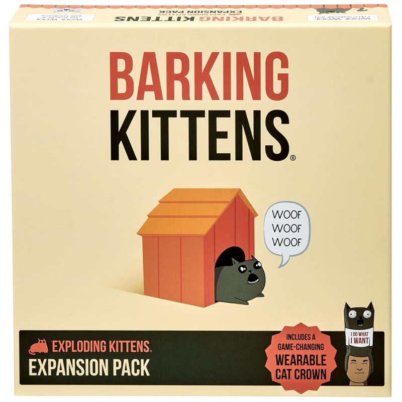 Barking Kittens Expansion Card Game 1 S