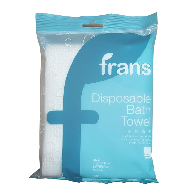 Frans Disposable Bath Towel 1 S
