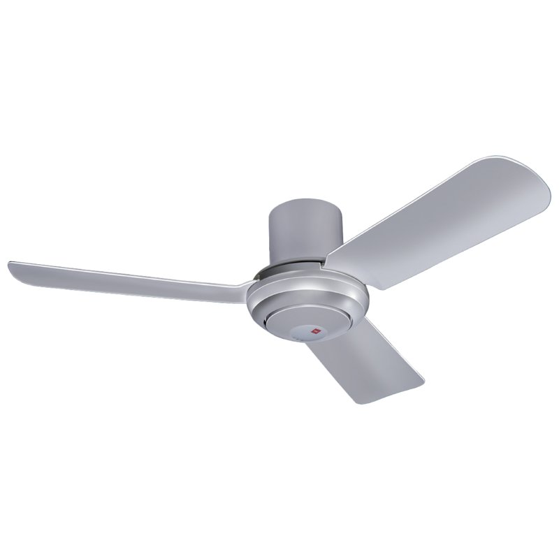 KDK 3-Blades AC Ceiling Fan - Silver M11SU (110cm)