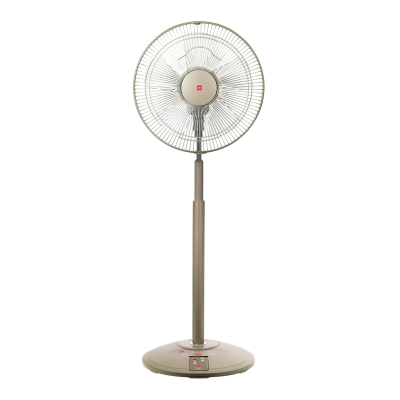 KDK 3-Speed Stand Fan with Remote Control - Gold (N30NH) 1 S