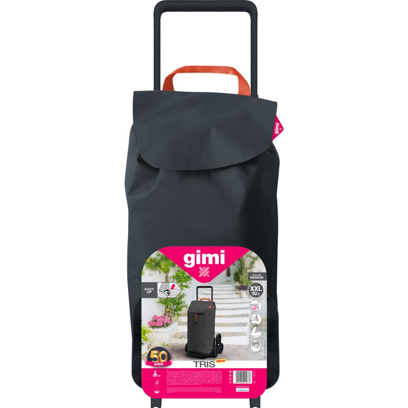 GIMI Shopping Trolley Tris Grey