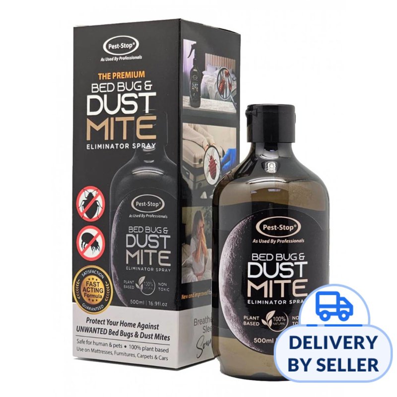 Pest Stop Bed Bug & Dustmite Eliminator Spray