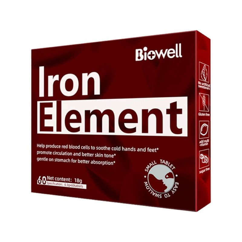 Biowell Iron Element 14mg 60 S