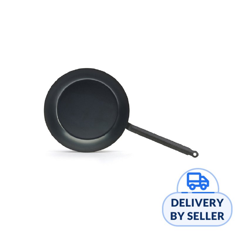 DE BUYER Blue Steel Lyonnaise Frying Pan - 26cm