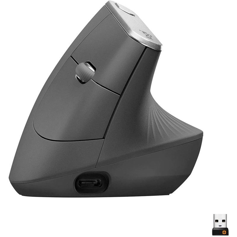 Logitech MX Vertical Wireless Bluetooth Ergonomic Mouse 1 S