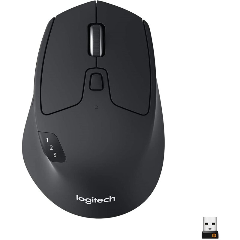 Logitech M720 Triathlon Multi-Computer Wireless Mouse 1 S