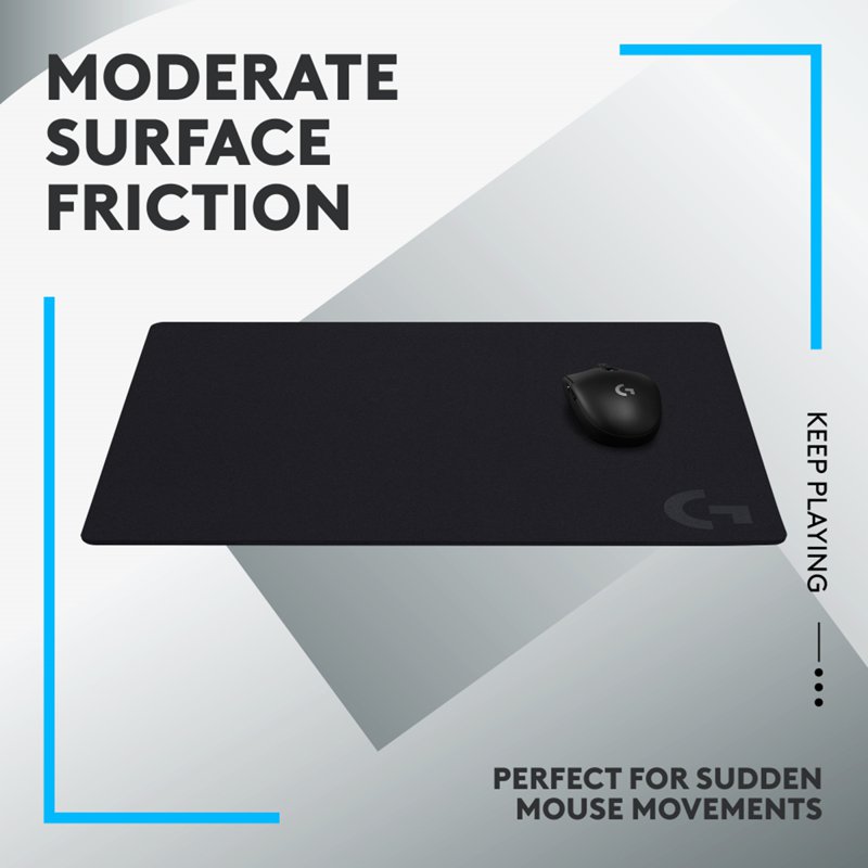 Logitech G640 Large Cloth Gaming Mousepad 1 S