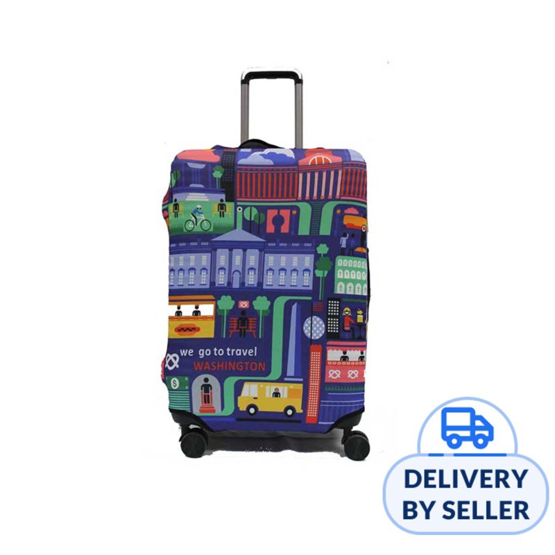 Elastic Luggage Cover - Medium (22-25inch) - Washington 1 S