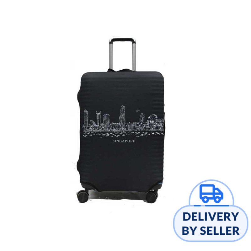 Elastic Luggage Cover - Medium (22-25inch) - SG Night 1 S