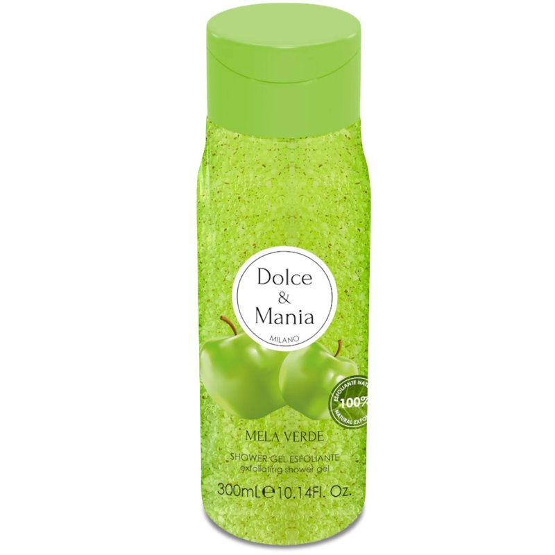 Dolce & Mania Green Apple Shower Gel Scrub