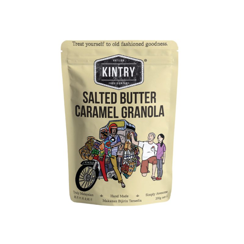 KINTRY Salted Butter Caramel Granola