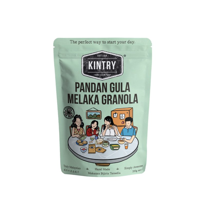 KINTRY Pandan Gula Melaka Granola