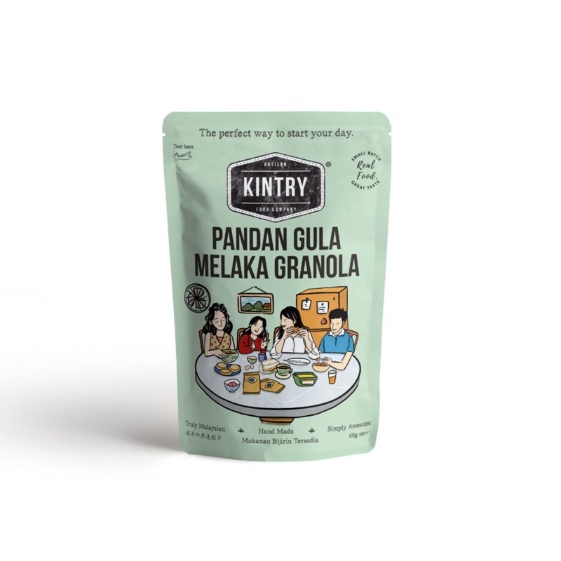 KINTRY Pandan Gula Melaka Granola