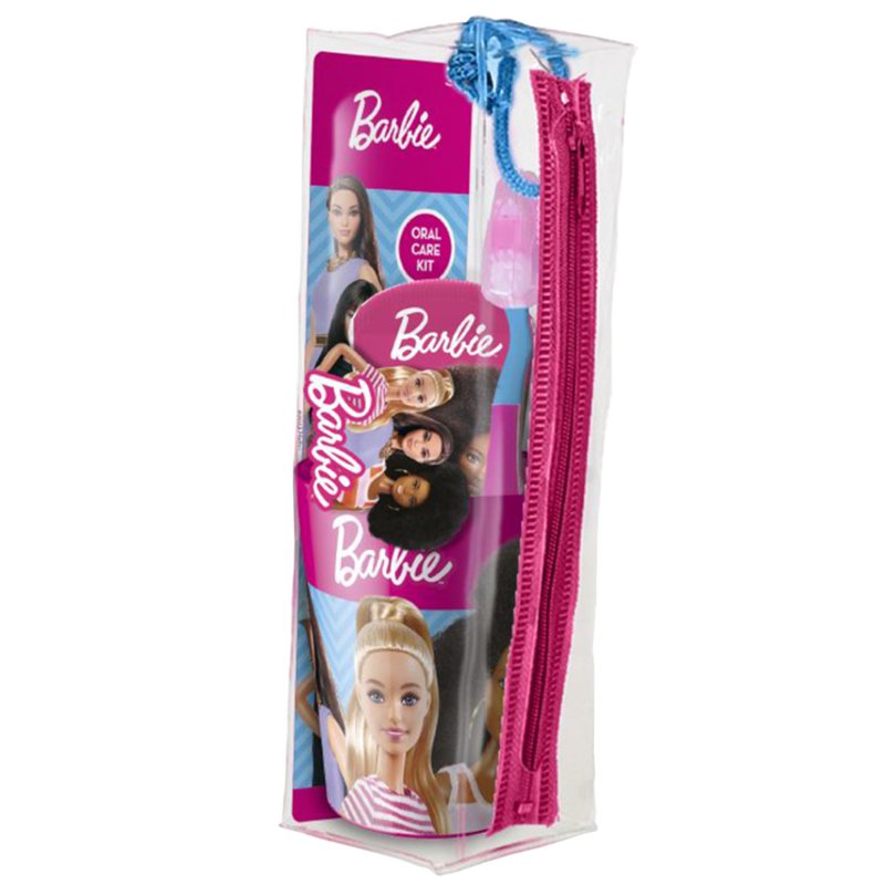 Mr White Barbie Travel Kit Toothbrush With Toothpaste 1 S