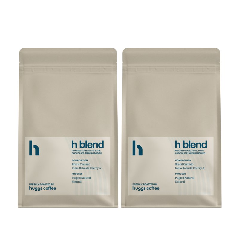 Huggs Coffee Signature H-Blend Whole Beans